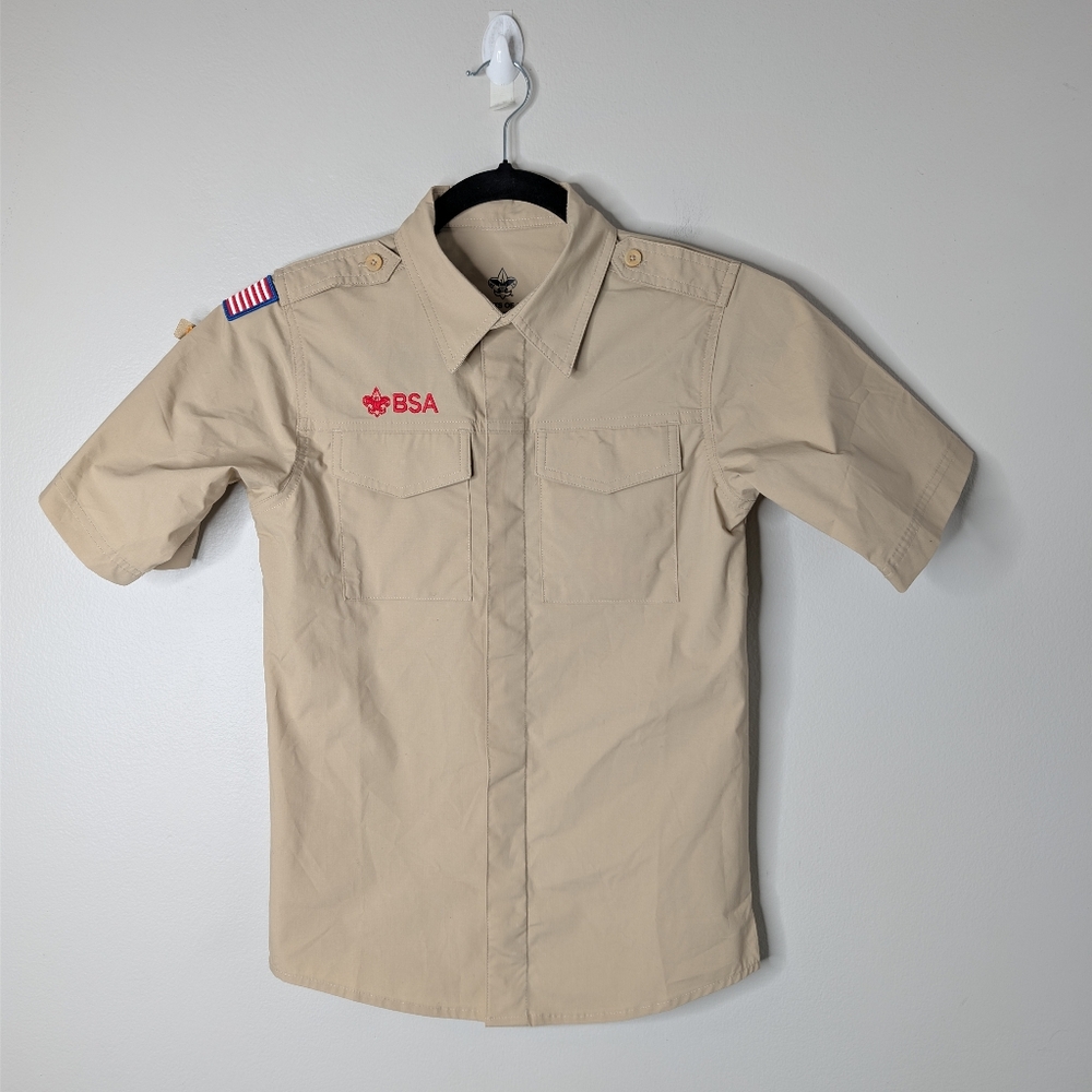 Boy Scouts Of America Shirt With Patches